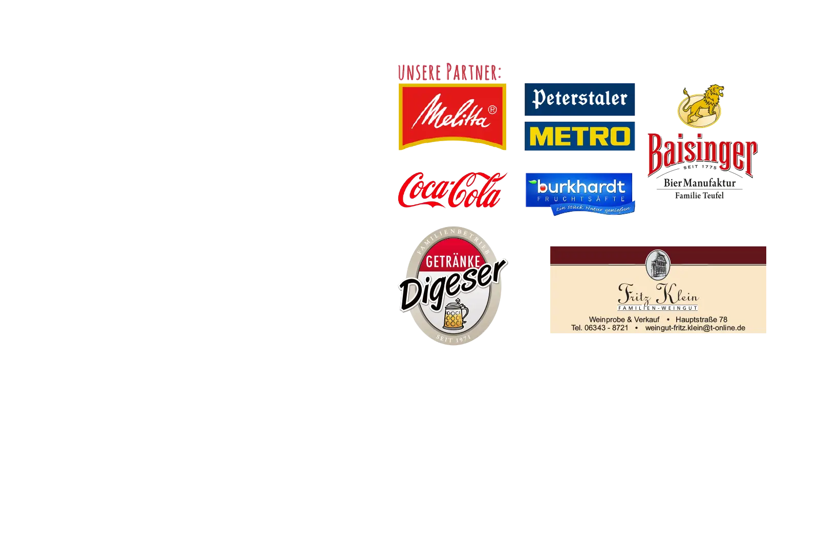 Zentral Bar Karte